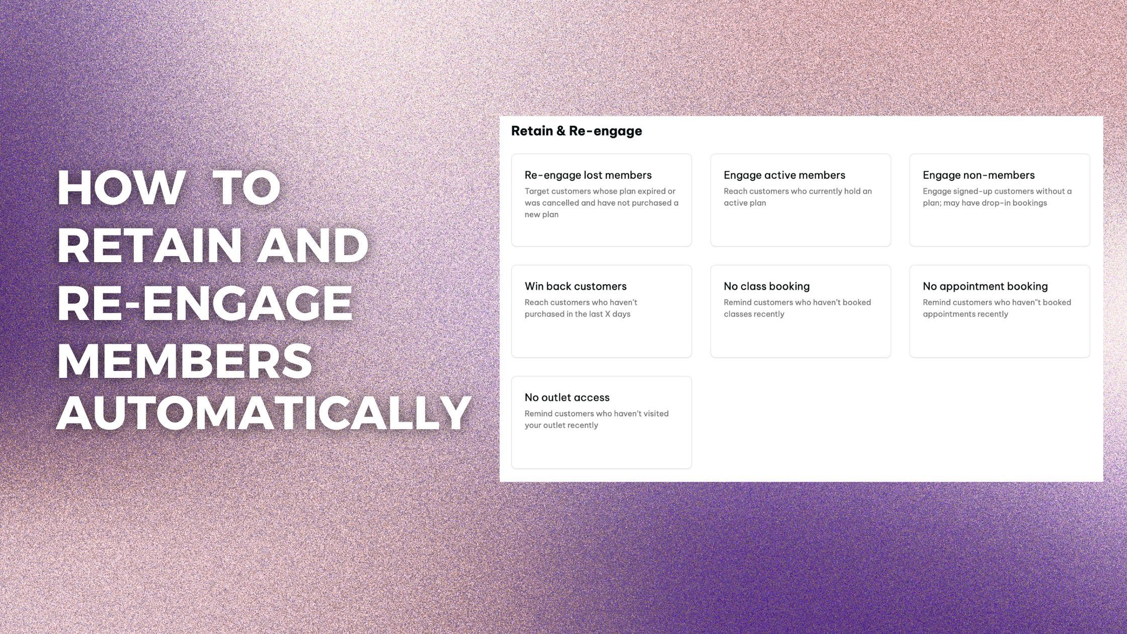 How Rezerv’s newest 11 automation campaigns help you retain and re-engage members